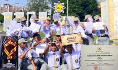 Dukung Generasi Bebas Narkoba, SMAN 1 Binjai Raih Juara III Piala MPR RI Atas Dukungan AMPI Binjai .