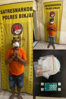 Satres Narkoba Polres Binjai Ungkap Kasus Sabu Dua Tersangka Diamankan