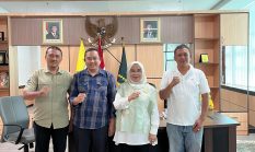 Ketua DPRD Binjai Terima Audiensi Panpel YPTC Trophy DANSAT SIBER TNI, Dorong Pembinaan Atlet Menuju Generasi Emas 2045