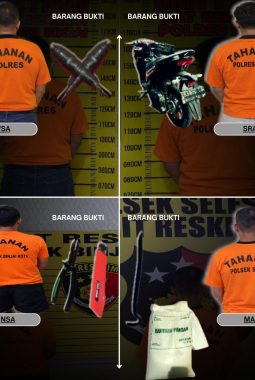 Kapolres Binjai Tegaskan Komitmen Berantas Curat, Empat Pelaku Diamankan