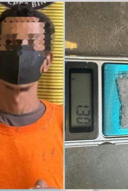 Pengedar Sabu 1,30 Gram Ditangkap Satresnarkoba Polres Binjai